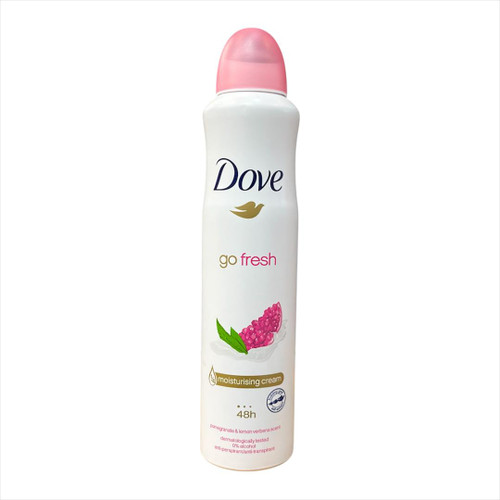 اسپری ضد تعریق داو (Dove) مدل Go Fresh - Pomegranate & Lemon Verbena Scent اصل uk حجم 250 میل اورجینال