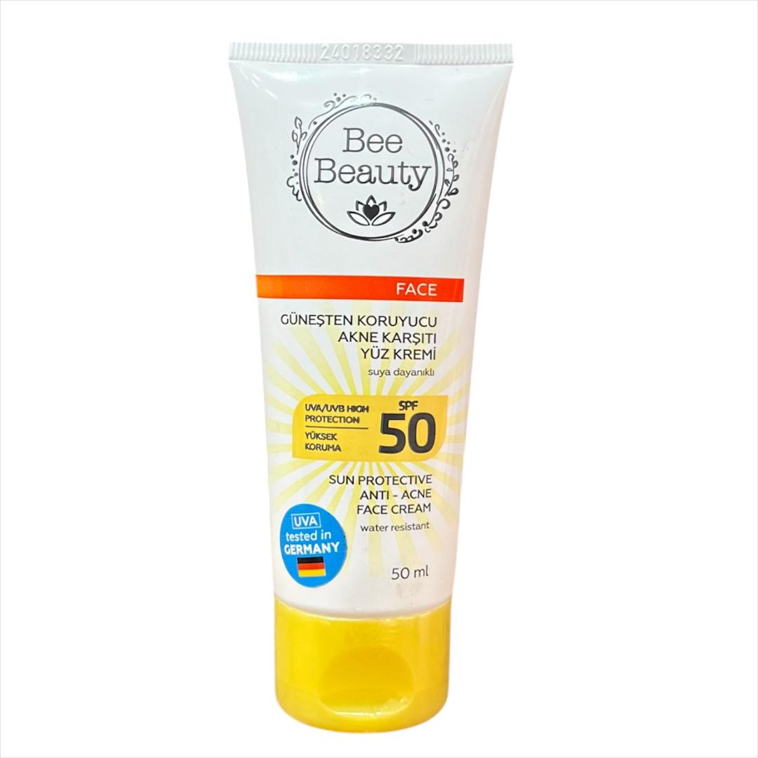 کرم ضدآفتاب و ضد آکنه بی بیوتی Bee Beauty Face Cream