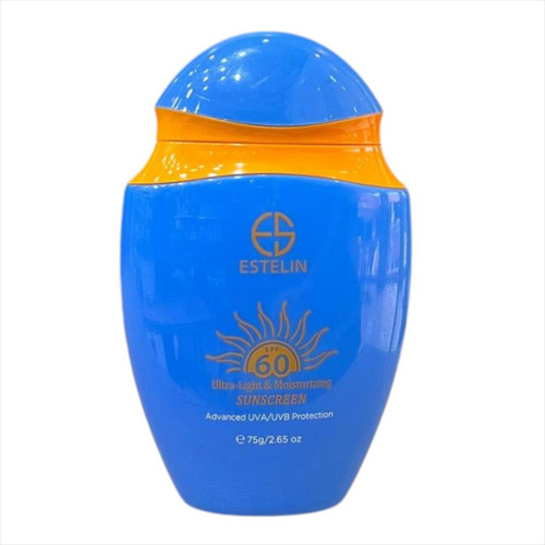 ضدآفتاب استلین مرطوب کننده فوق سبک spf60 +++PA Estelin