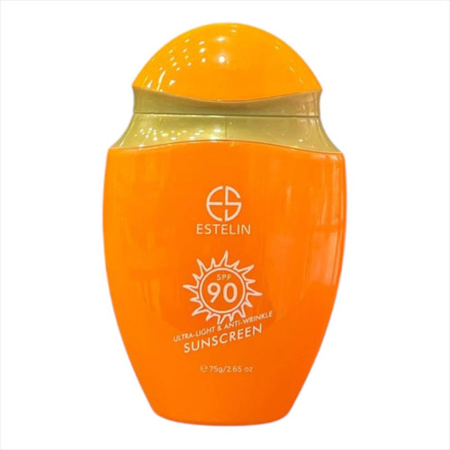 ضدآفتاب استلین ضدچروک فوق سبک spf90 +++PA Estelin Ultra-Light & Anti-Wrinkle Sunscreen SPF90 +++PA