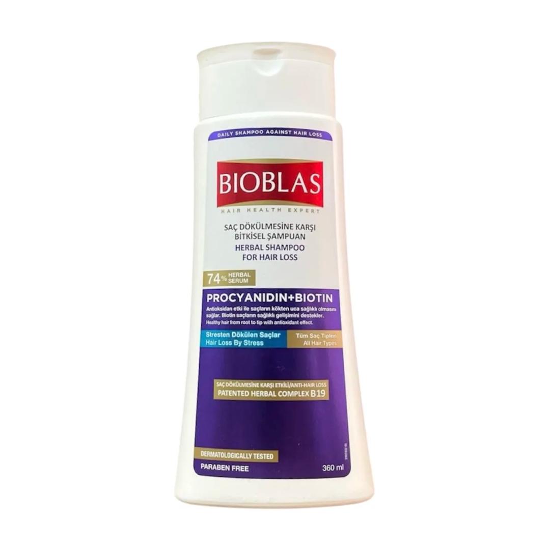 شامپو ضد ریزش مو بیوبلاس مدل PROCYANIDIN + BIOTIN