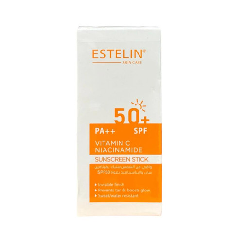 استیک ضدآفتاب استلین (ESTELIN) با ویتامین C و نیاسینامید SPF50