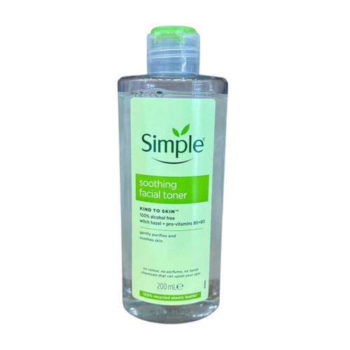 تونر آرامبخش صورت سیمپل مناسب پوست حساس