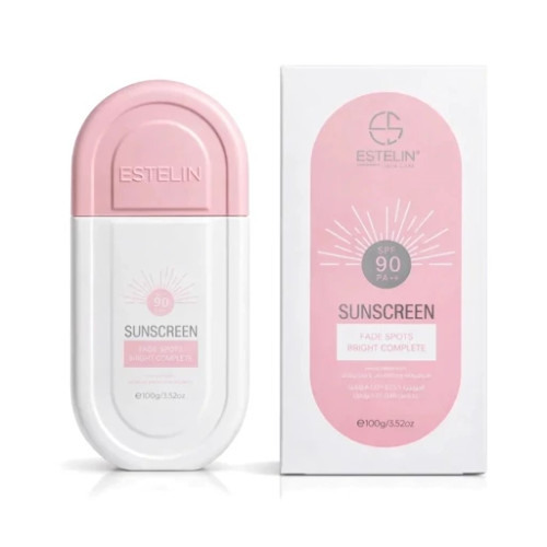 کرم ضد آفتاب و ضد لک استلین مدل Bright Complete SPF 90 حجم 100 گرم