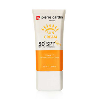 کرم ضد آفتاب صورت پیرکاردین با SPF 50 و حاوی ویتامین E حجم ۵۰ میلیلیتر