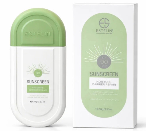 کرم ضد آفتاب ESTELIN سبز مدل Moisture Barrier Repair