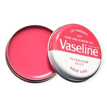 بالم لب وازلین VASELINE صورتی مدل گل رز حجم 20 میلی لیتر با ضمانت اصلی