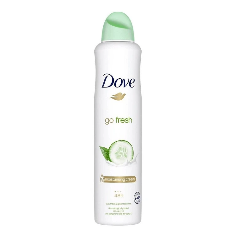 اسپری ضد تعریق زنانه مدل Go Fresh (خیار) داو 250 میل