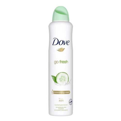 اسپری ضد تعریق زنانه مدل Go Fresh (خیار) داو 250 میل